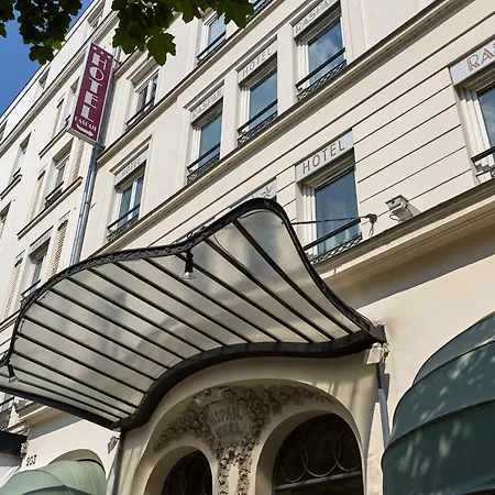 Hotel Raspail Montparnasse Paříž