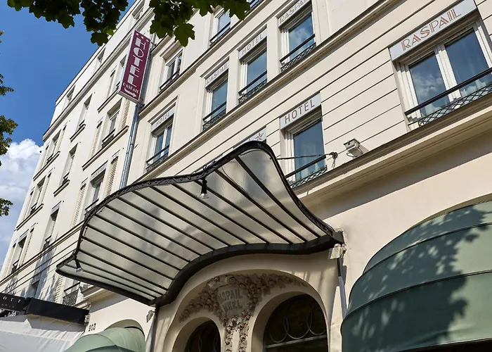 Hotel Raspail Montparnasse Paryż